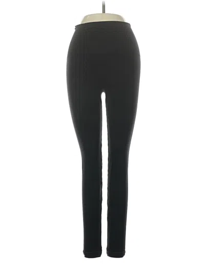 Pre-owned Spanx Active Pants In Black