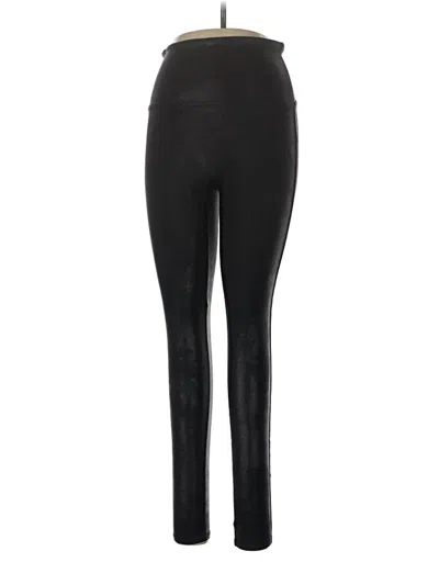 Pre-owned Spanx Active Pants In Black