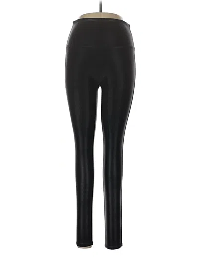 Pre-owned Spanx Active Pants In Black