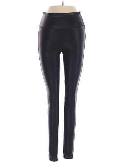 Pre-owned Spanx Active Pants In Black