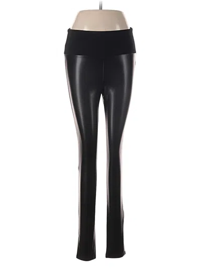 Pre-owned Spanx Active Pants In Black