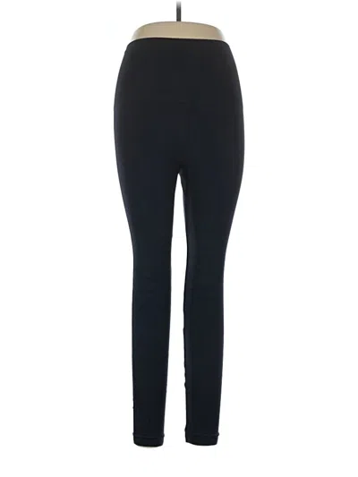 Pre-owned Spanx Active Pants In Black