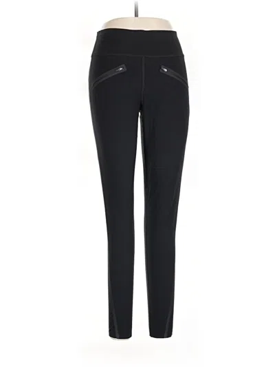 Pre-owned Spanx Active Pants In Black