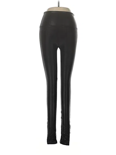 Pre-owned Spanx Active Pants In Black