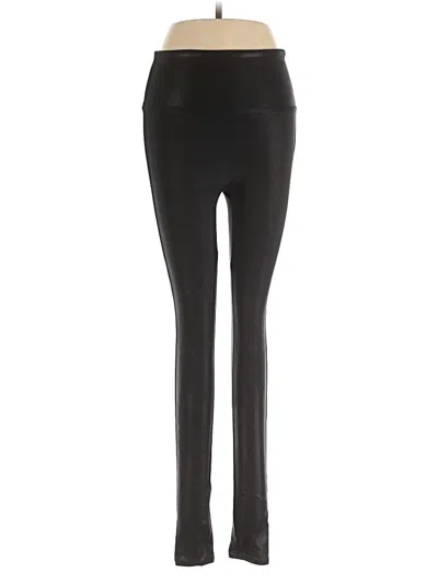 Pre-owned Spanx Active Pants In Black