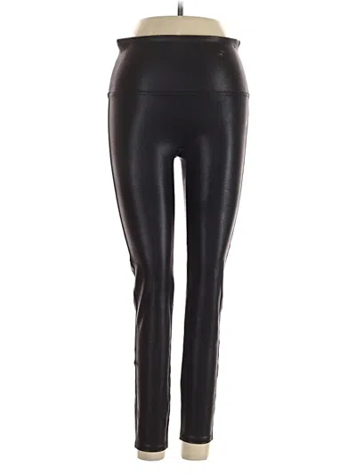 Pre-owned Spanx Active Pants In Black