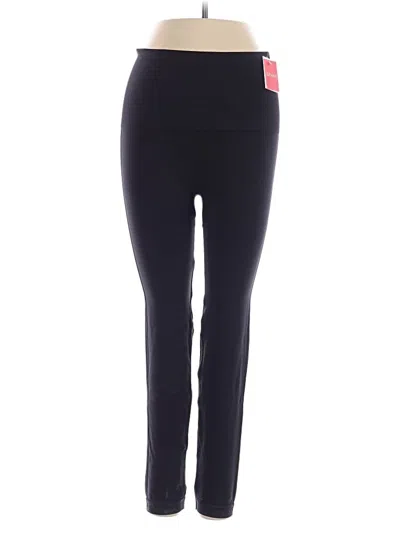 Pre-owned Spanx Active Pants In Black