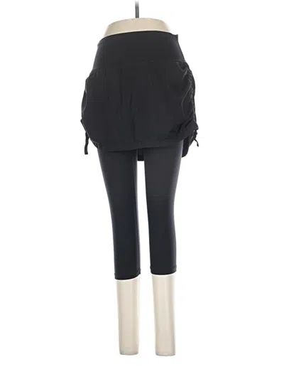 Pre-owned Spanx Active Pants In Black