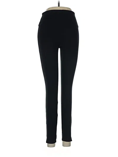 Pre-owned Spanx Active Pants In Black