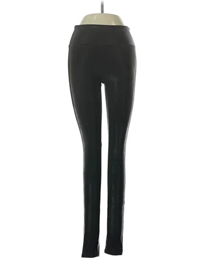 Pre-owned Spanx Active Pants In Black