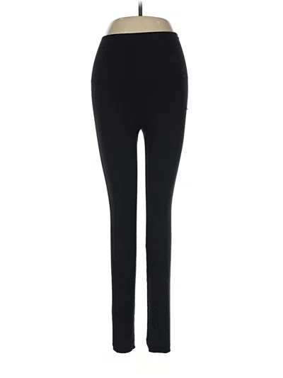 Pre-owned Spanx Active Pants In Black