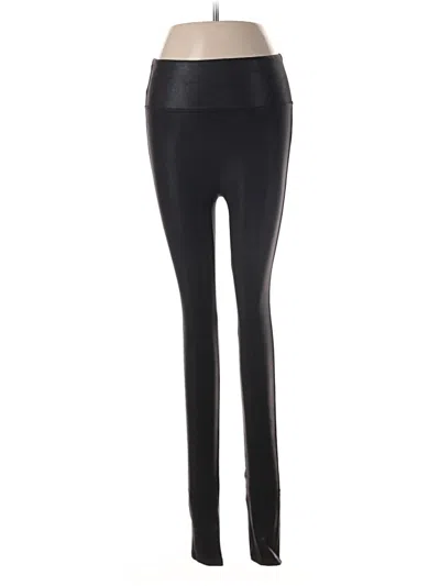 Pre-owned Spanx Active Pants In Black