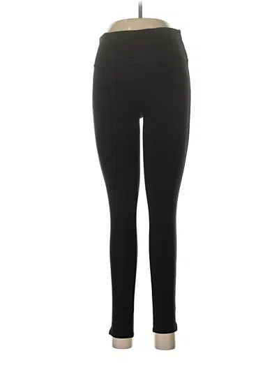 Pre-owned Spanx Active Pants In Black