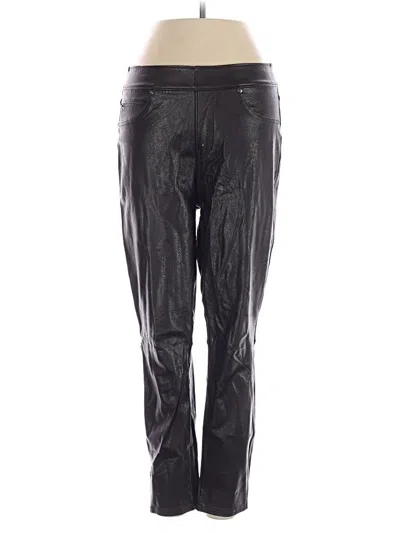 Pre-owned Spanx Active Pants In Black