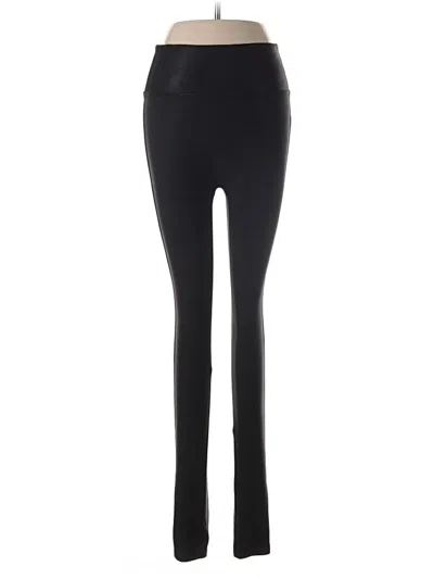 Pre-owned Spanx Active Pants In Black