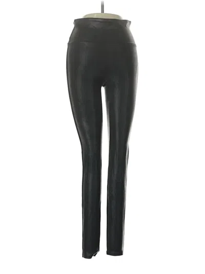 Pre-owned Spanx Active Pants In Black