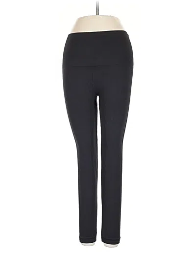 Pre-owned Spanx Active Pants In Black
