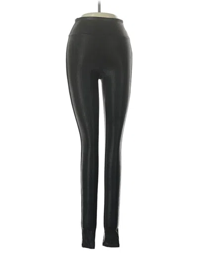 Pre-owned Spanx Active Pants In Black
