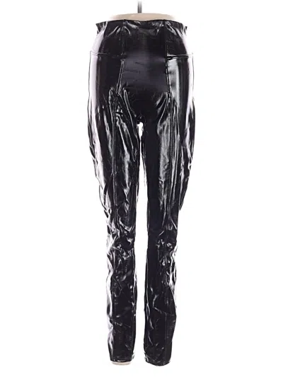 Pre-owned Spanx Active Pants In Black