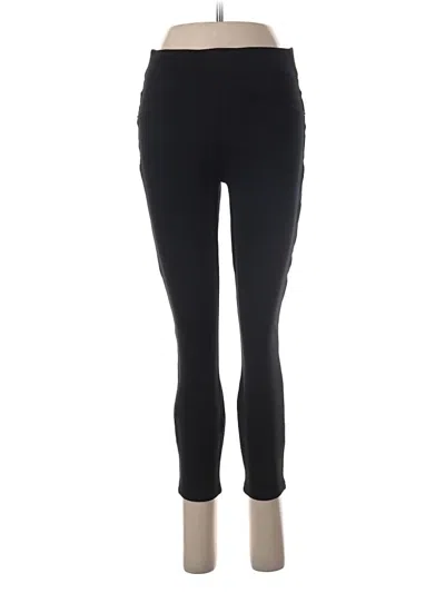 Pre-owned Spanx Active Pants In Black