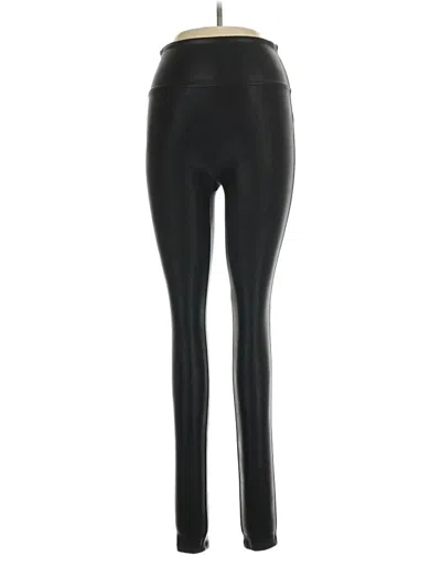 Pre-owned Spanx Active Pants In Black