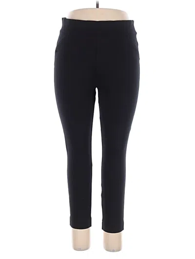 Pre-owned Spanx Active Pants In Black