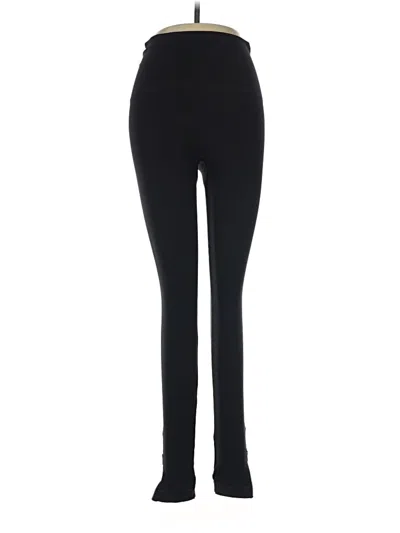 Pre-owned Spanx Active Pants In Black