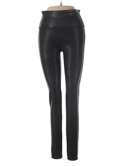 Pre-owned Spanx Active Pants In Black