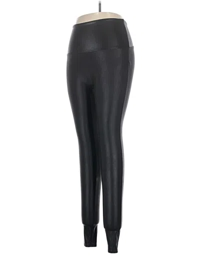 Pre-owned Spanx Active Pants In Black