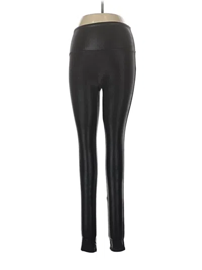 Pre-owned Spanx Active Pants In Black