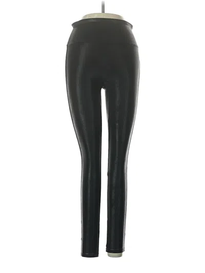 Pre-owned Spanx Active Pants In Black