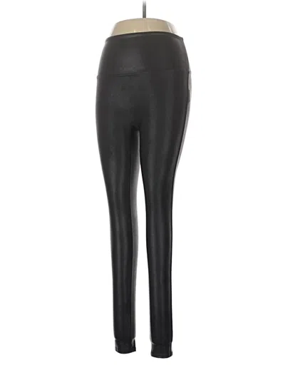 Pre-owned Spanx Active Pants In Black