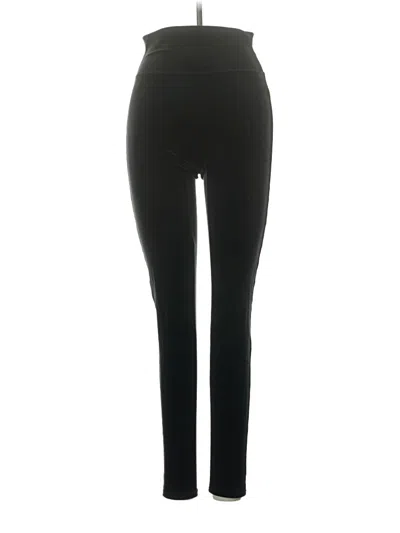 Pre-owned Spanx Active Pants In Black