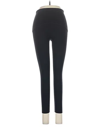 Pre-owned Spanx Active Pants In Black