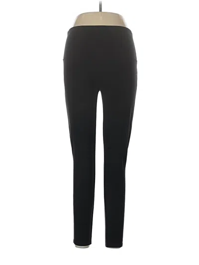 Pre-owned Spanx Active Pants In Black