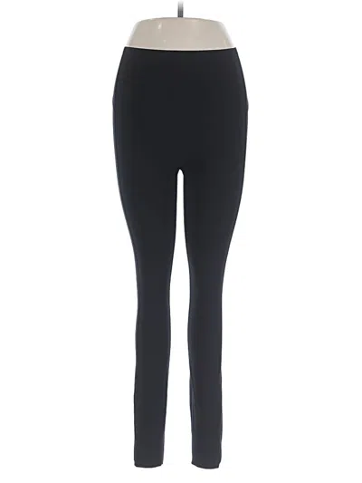 Pre-owned Spanx Active Pants In Black