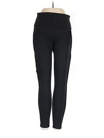 Pre-owned Spanx Active Pants In Black
