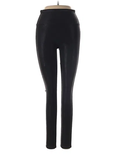 Pre-owned Spanx Active Pants In Black