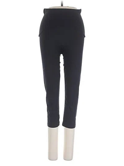 Pre-owned Spanx Active Pants In Black