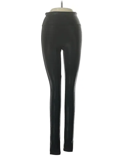 Pre-owned Spanx Active Pants In Black