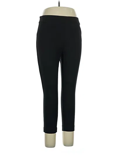 Pre-owned Spanx Active Pants In Black