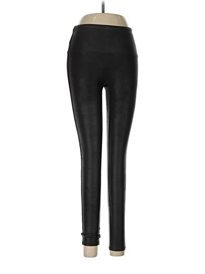 Pre-owned Spanx Active Pants In Black