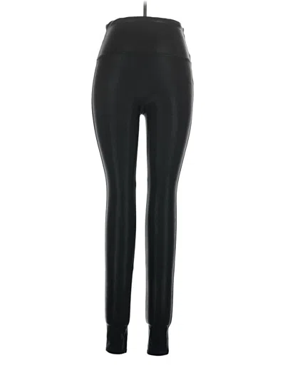 Pre-owned Spanx Active Pants In Black