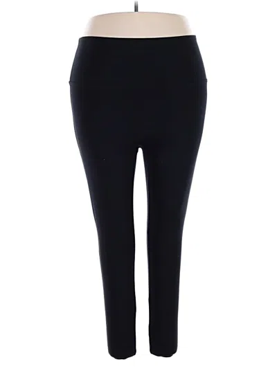 Pre-owned Spanx Active Pants In Black