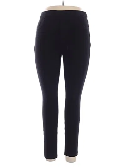 Pre-owned Spanx Active Pants In Black