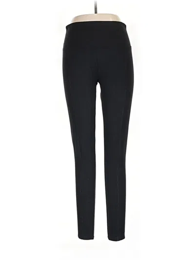 Pre-owned Spanx Active Pants In Black