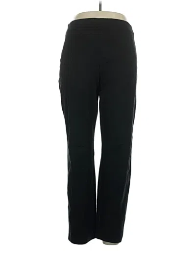 Pre-owned Spanx Active Pants In Black