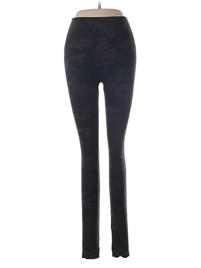 Pre-owned Spanx Active Pants In Black