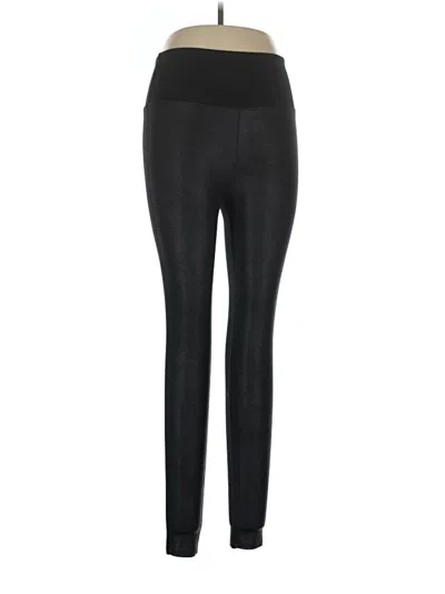 Pre-owned Spanx Active Pants In Black