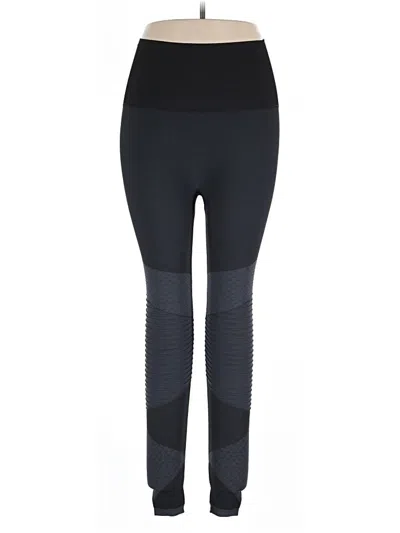 Pre-owned Spanx Active Pants In Black